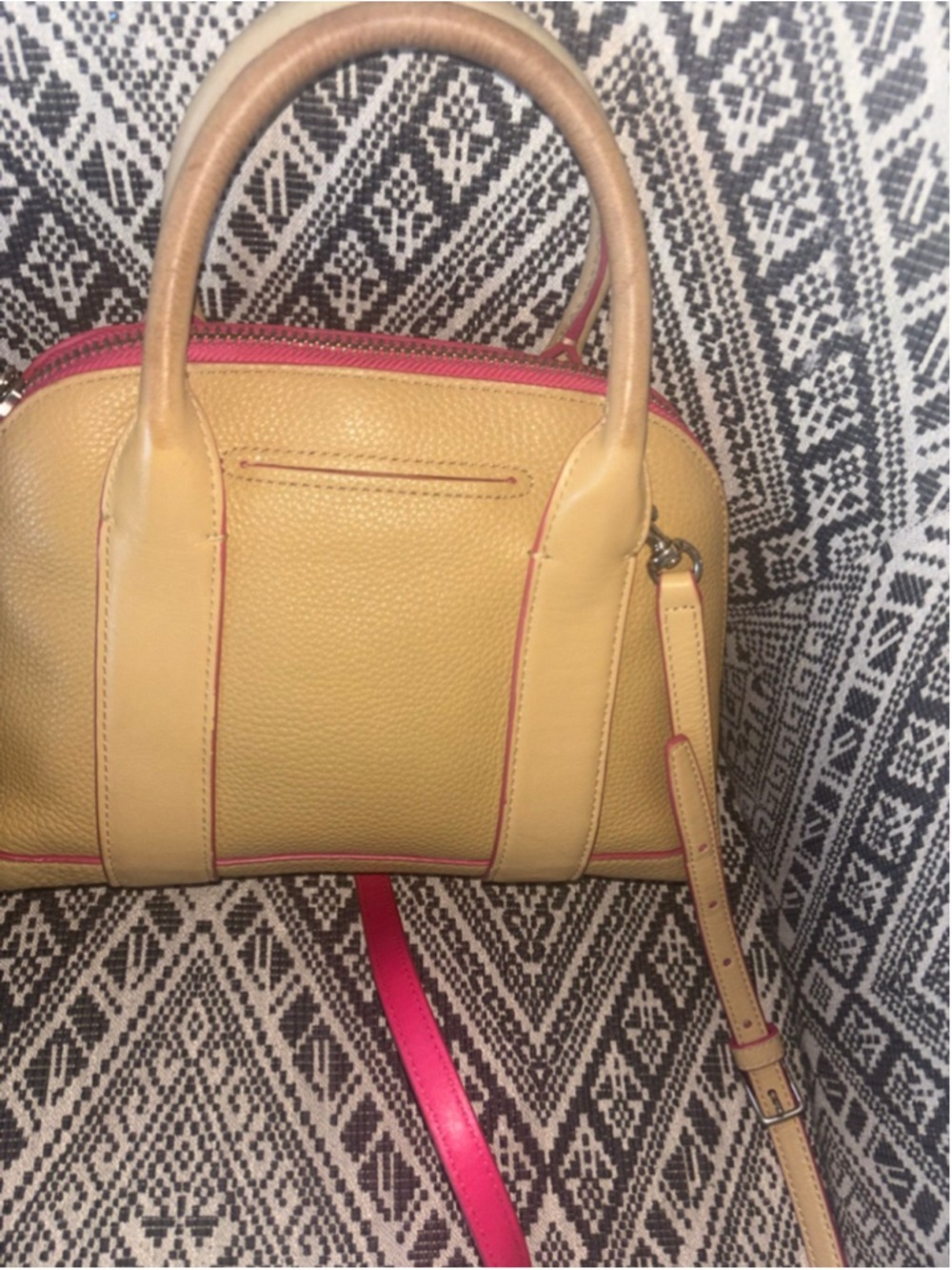 Coach Authentic Bleeker Edgepaint Top Handle Satchel Luxury Artisan Designer Bag - Picture 7 of 10